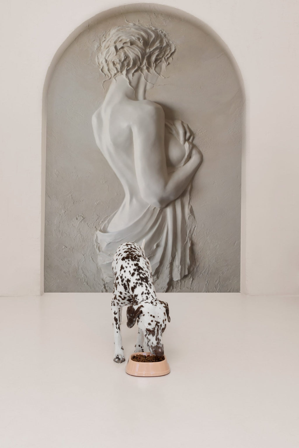 White Draped Fabric Wallpaper : Soft Silk Fold Mural - View 2