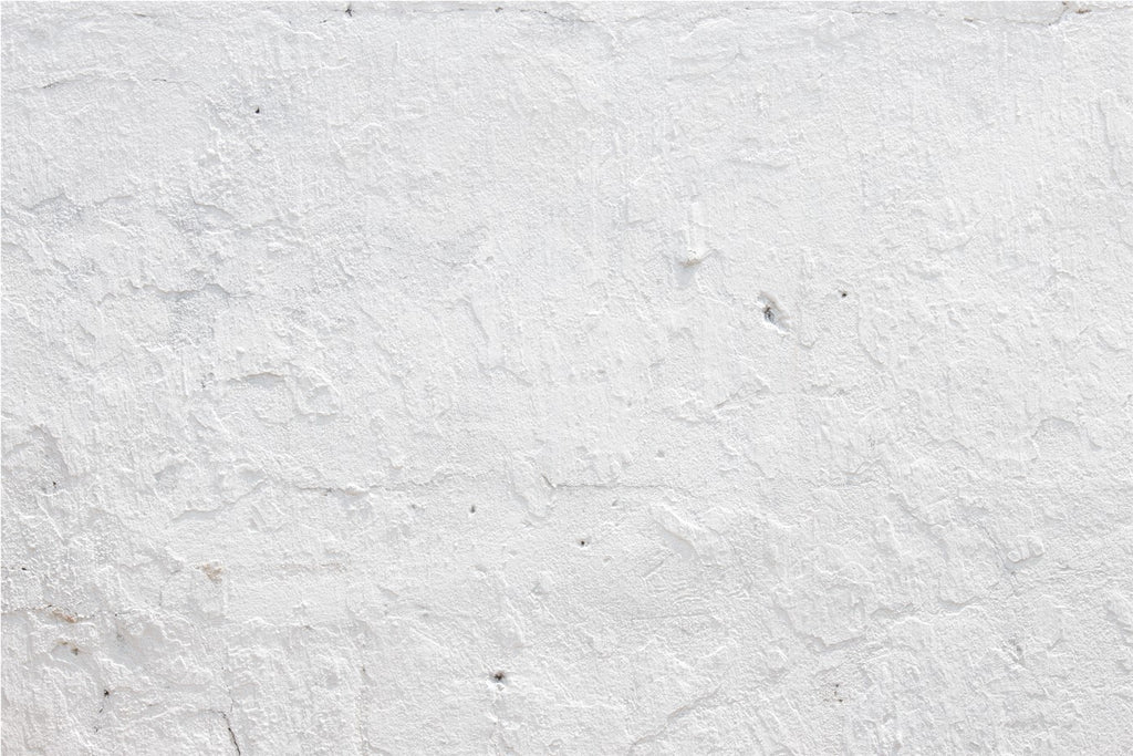 White Plaster Wallpaper : Textured Stucco Wall Mural - flat design