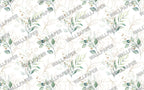 Watercolor Leaves Wallpaper : Gold Line Botanical Pattern - View 2
