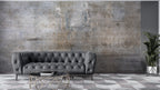 Raw Concrete Wallpaper : Grey Industrial Wall Mural