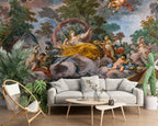 Classical Fresco Wallpaper : Baroque Triumph Painting Mural - View 4