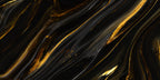 Black Gold Marble Wallpaper : Liquid Stone Mural - flat design