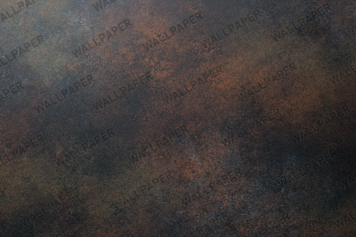 Black Copper Concrete Wallpaper : Raw Industrial Texture Mural - View 2