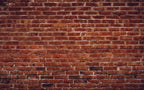 Red Brick Wallpaper : Classic Brick Wall Mural - flat design