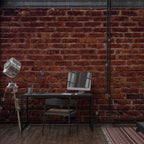 Red Brick Wallpaper : Classic Brick Wall Mural - View 3
