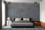 Grey Marble Wallpaper : Natural Stone Texture Mural - View 2