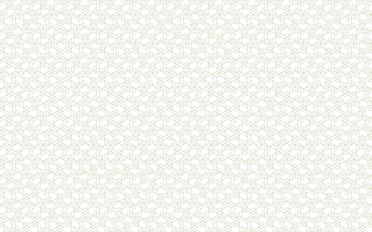 Subtle Cube Pattern Wallpaper : Beige Geometric Texture Mural - flat design
