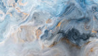 Smoky Blue Marble Wallpaper : Soft Stone Swirl Mural - flat design