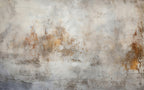 Earth Tone Concrete Wallpaper : Rust and Grey Plaster Texture Mural - flat design
