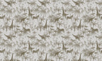 Minimalist Safari Wallpaper : Grey Giraffe and Palm Toile Mural - flat design
