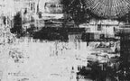 Black and White Graffiti Wallpaper : Abstract Brush Stroke Mural - flat design