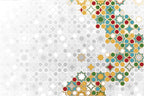 Moroccan Star Tile Wallpaper : Geometric Mosaic Mural - flat design