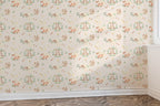 Woodland Animals Wallpaper : Fox, Bear and Squirrel Nursery Pattern Mural - View 3