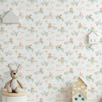 Little Drivers Wallpaper : Watercolor Cars and Clouds Kids Pattern - View 6