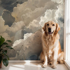 Cloud Wallpaper : Dramatic Sky Painting Mural - View 2
