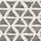 Sketched Triangle Wallpaper : Hand Drawn Geometric Wall Mural - View 2