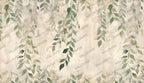 Hanging Eucalyptus Wallpaper : Trailing Green Vine Wall Mural - View 2