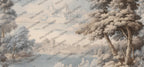 Grisaille Landscape Wallpaper : Pale Sepia Scenic Wall Mural - View 3