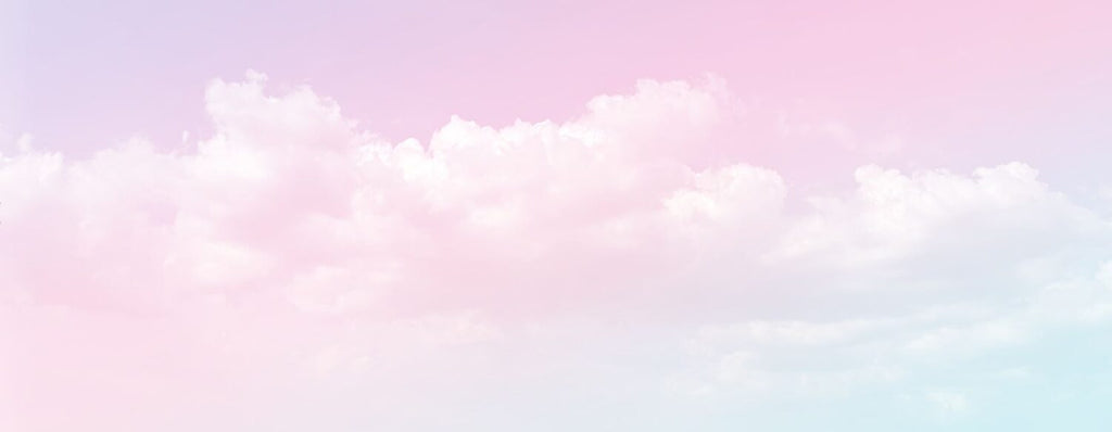 Pink Clouds Wallpaper : Pastel Sky Kids Mural - View 2