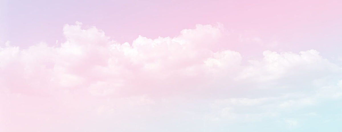 Pink Clouds Wallpaper : Pastel Sky Kids Mural - View 2