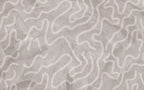 Cream Abstract Wallpaper : Organic Wave Lines On Concrete - View 2