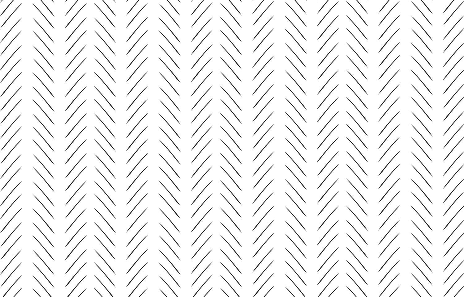 Lines Wallpaper, Herringbone Minimal, Peel and Stick ,Minimalist Line  , Modern Style White Background Black Line Pattern Wallpaper