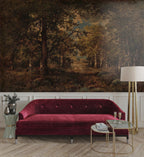 Peel and Stick Scenic Wallpaper: Vintage Tropical Landscape, Non-Woven or Textured - View 3