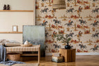 Texas Cowboy Peel and Stick Wallpaper: Desert Cactus Wall Mural - View 4