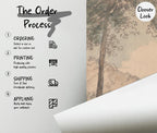 Forest Tropical Wallpaper: Vintage Landscape Peel and Stick Wallpaper - View 6