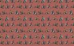 Red Cowboy Wallpaper: Equestrian Peel and Stick Wall Mural - View 3