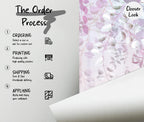 Soft Pastel Butterfly Wall Mural: Whimsical Nursery Peel and Stick Wallpaper - View 6