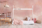 Pink Watercolor Cloud Wallpaper: Peel and Stick Wall Mural - View 3