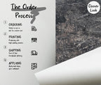 Dark Concrete Texture Wallpaper: Rusty Look, Peel and Stick - View 6
