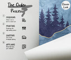 Mountain Forest Peel and Stick Wallpaper: Kids Wallpaper - View 5