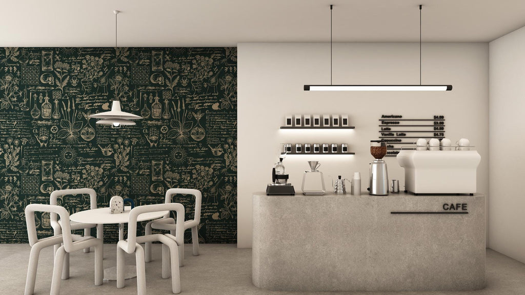 Botanical Herbal Wallpaper Mural: Vintage Apothecary Peel & Stick - View 3