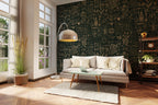 Botanical Herbal Wallpaper Mural: Vintage Apothecary Peel & Stick - View 2