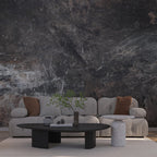 Dark Concrete Texture Wallpaper: Rusty Look, Peel and Stick - View 2