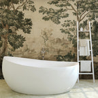 Vintage Scenic Landscape Wallpaper: European Mural, Custom Size Peel and Stick - View 2