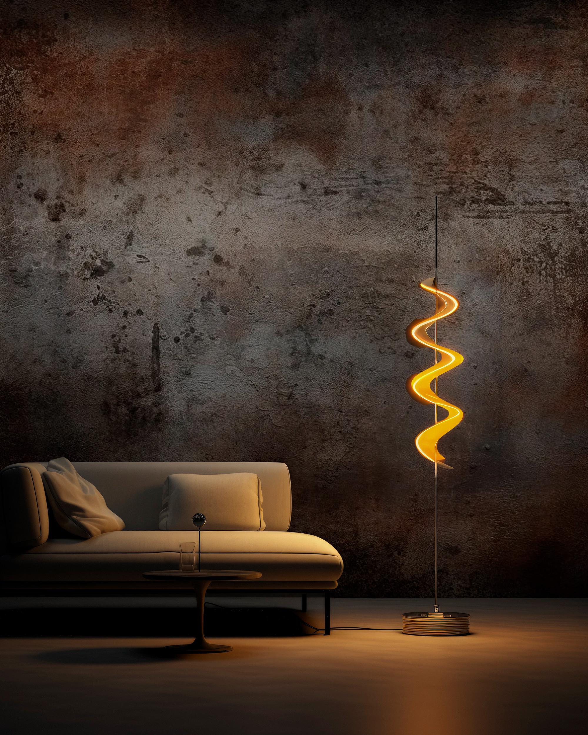 Industrial Concrete Texture Wallpaper Mural: Custom Peel & Stick