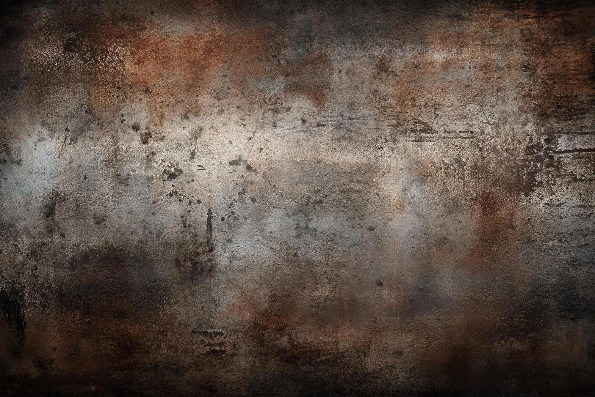 Industrial Concrete Texture Wallpaper Mural: Custom Peel & Stick - View 7