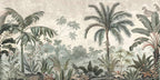 Palm Tree Jungle Wallpaper: Tropical Wall Mural, Peel and Stick - View 2