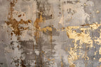 Gold Abstract Concrete Texture Wall Mural - Loft Decor - View 6