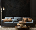 Concrete Look Wallpaper: Dark Grunge Rustic Copper Peel and Stick - View 5
