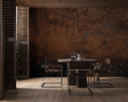 Rusty Copper Concrete Texture Wallpaper - Peel and Stick - View 3