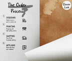 Concrete Texture Wallpaper Mural, Neutral Beige Peel and Stick Wall Art - View 6