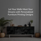 Charcoal Crumpled Paper Peel and Stick Wallpaper: Gothic Cabinet Makeover - View 3