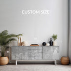 Concrete Texture Peel and Stick Wallpaper: DIY Cabinet Makeover - View 2