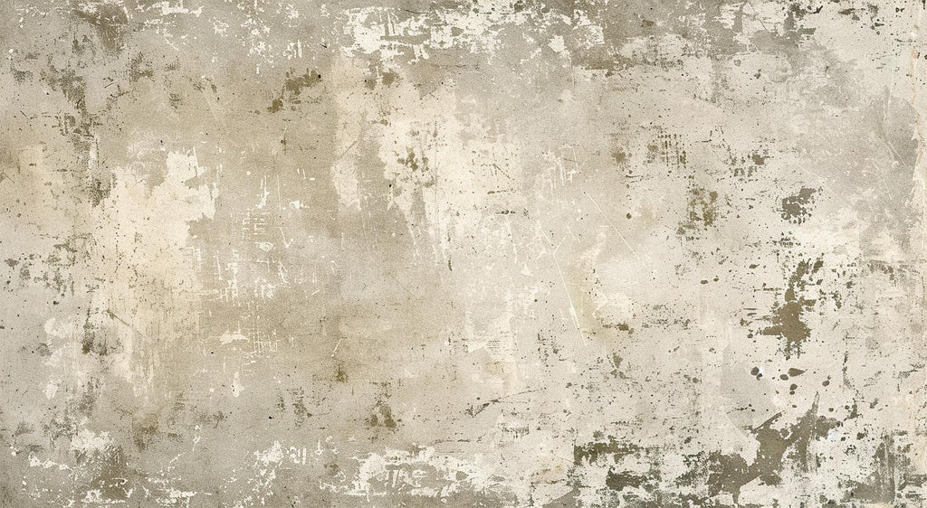 Beige Concrete Peel and Stick Wallpaper: Industrial Loft Wall Mural - View 7