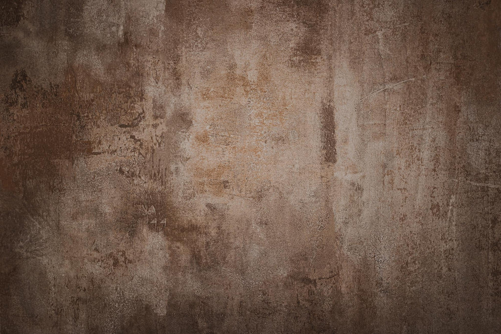 Brown Concrete Texture Wallpaper Mural: Industrial Peel & Stick - View 7