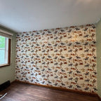 Texas Cowboy Peel and Stick Wallpaper: Desert Cactus Wall Mural - View 2